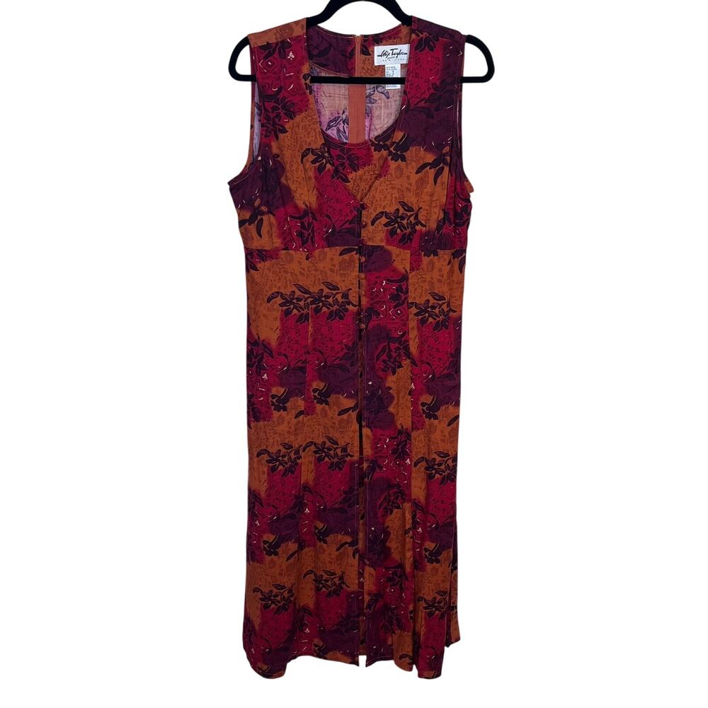 Alix Taylor Petite 90s Rayon Dress